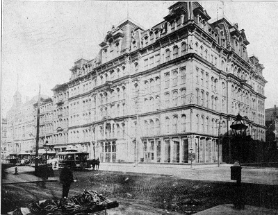 1880s Photograph of Marshall Field's