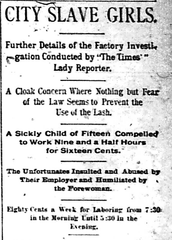 First section clipping of Chicago Times microfilm.